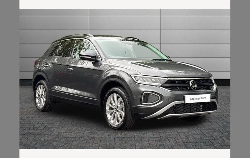 Grey New 2025 VW T-Roc Match SUV | £29,330 (Super price) - Image 1/3