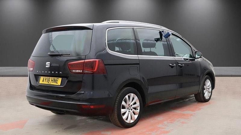 Used Seat Alhambra Ecomotive 150 HP (110 kW) 2018 Black MPV