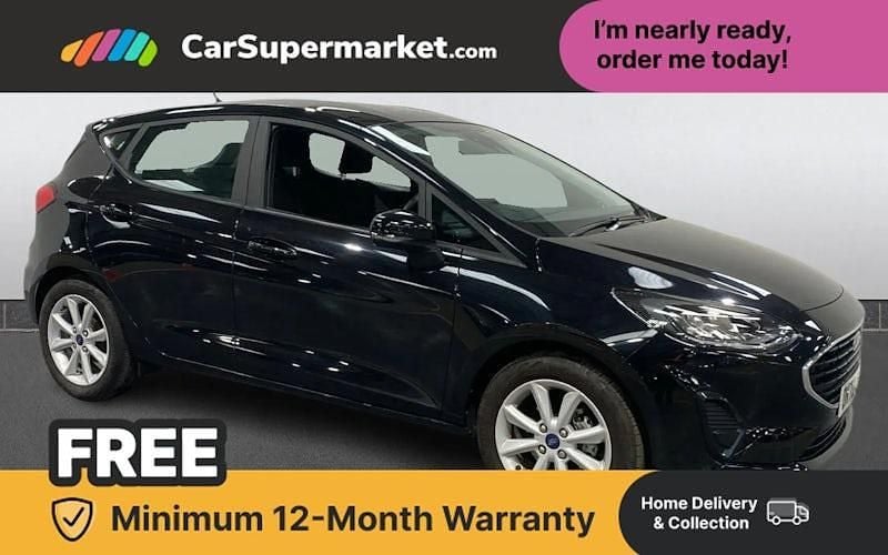 Used Ford Fiesta Trend 75 HP (55 kW) 2021 Black Hatchback