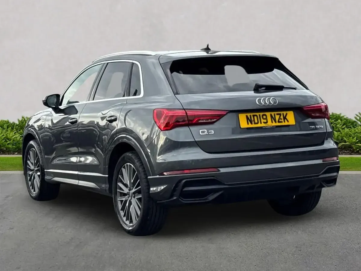 Begagnad Audi Q3 S-Line 150 HK (110 kW) 2019 Grå SUV
