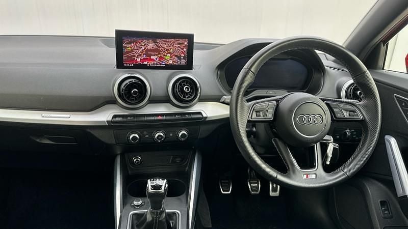 Used Audi Q2 S-Line 110 HP (80 kW) 2022 Red SUV