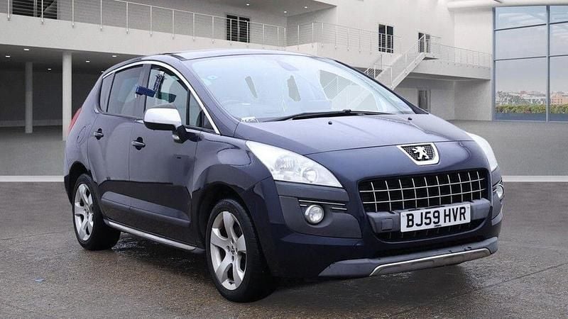 Blue Used 2009 Peugeot 3008 Hatchback | £2,499 (Fair price) - Image 1/4