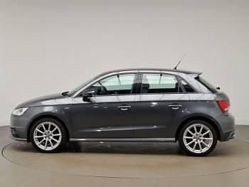 Usado Audi A1 S-Line 125 HP (91 kW) 2018 Cinzento Citadino