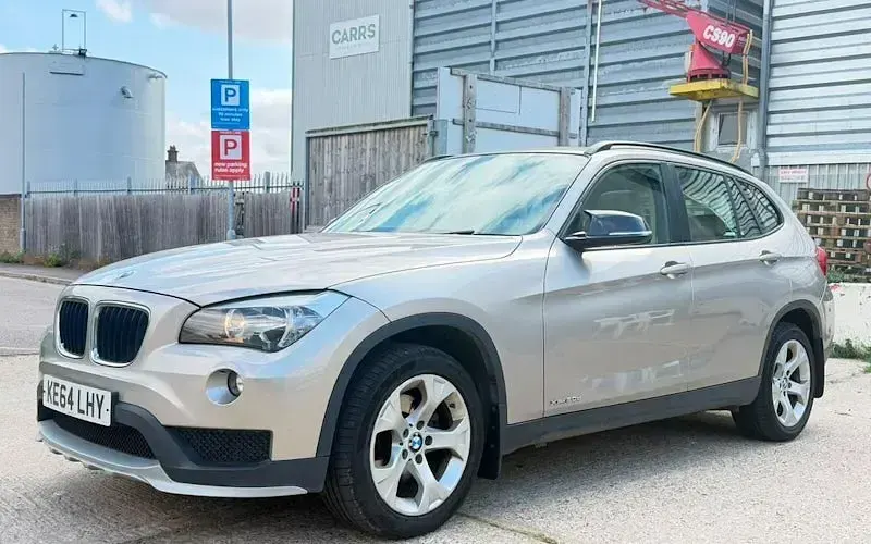 Used BMW X1 Sport Line 184 HP (135 kW) 2014 Silver SUV