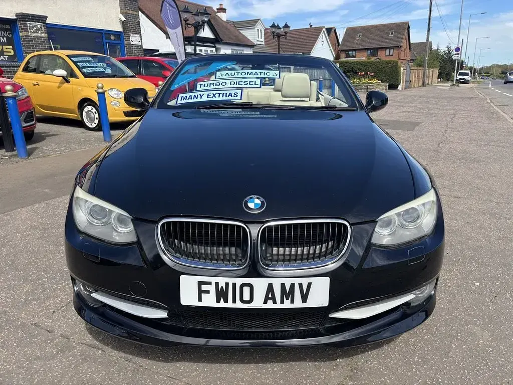 Used BMW 320 Cabriolet 184 HP (135 kW) 2010 Black Cabriolet