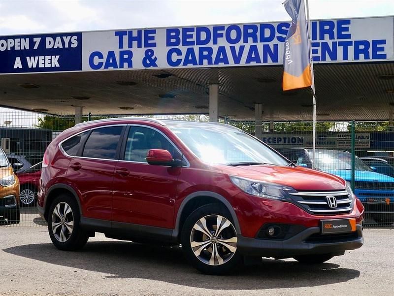 Red Used 2013 Honda CR-V EX SUV | £9,695 (Fair price) - Image 1/4