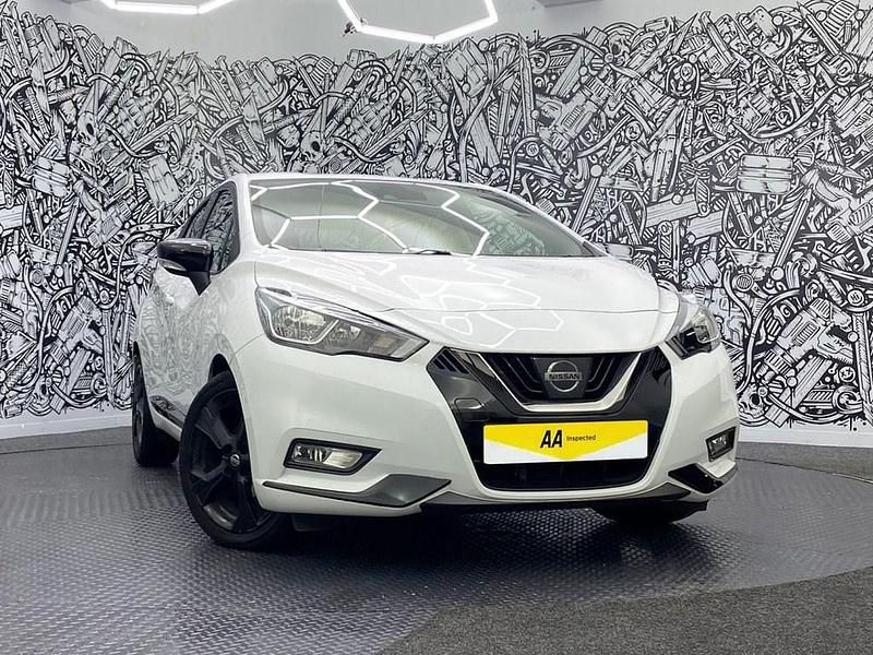 Used Nissan Micra N-TEC 100 HP (73 kW) 2020 White Hatchback