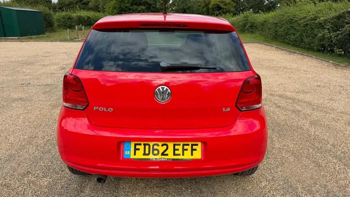 Used VW Polo Match 2012 Red Hatchback