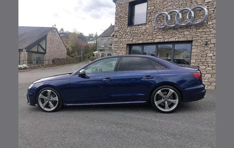 Used Audi S4 Black Edition 347 HP (255 kW) 2020 Blue Sedan