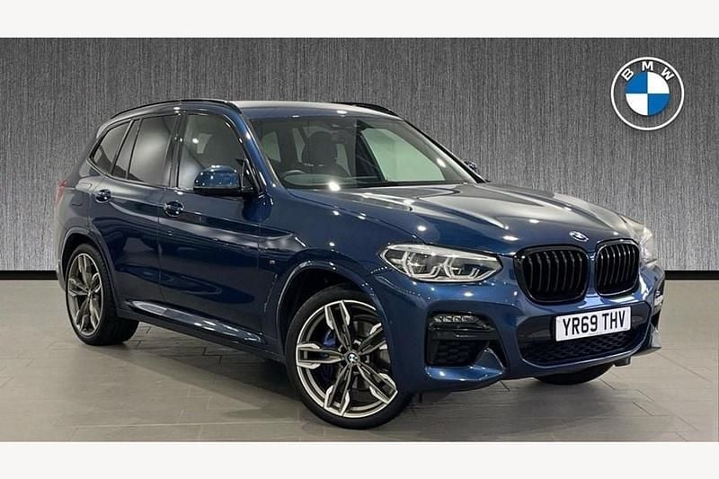 Used BMW X3 M Sport 349 HP (256 kW) 2019 Blue SUV