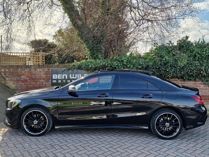 Used Mercedes CLA200 AMG line 2019 Black Sedan