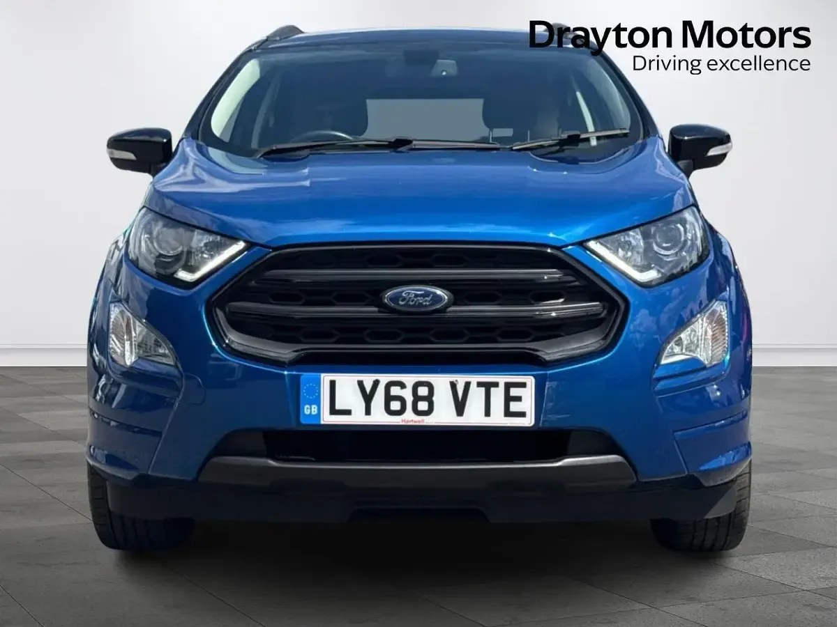Used Ford Ecosport ST-Line 100 HP (73 kW) 2019 Blue SUV