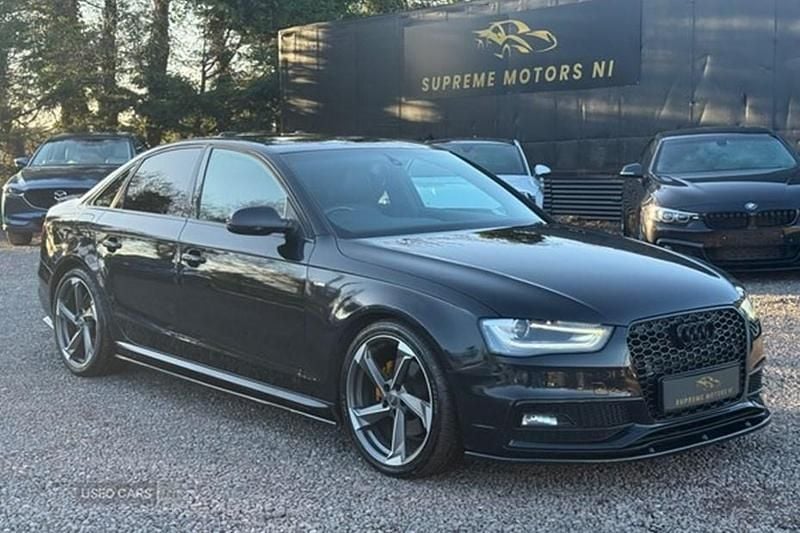 Used Audi A4 Black Edition 150 HP (110 kW) 2014 Black Sedan