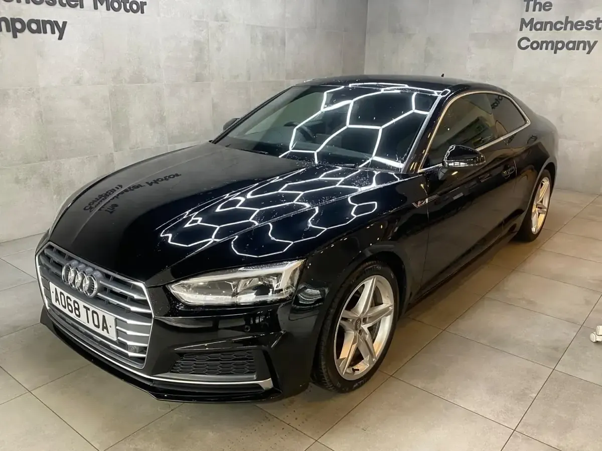 Usado Audi A5 S-Line 190 HP (139 kW) 2018 Preto Coupé