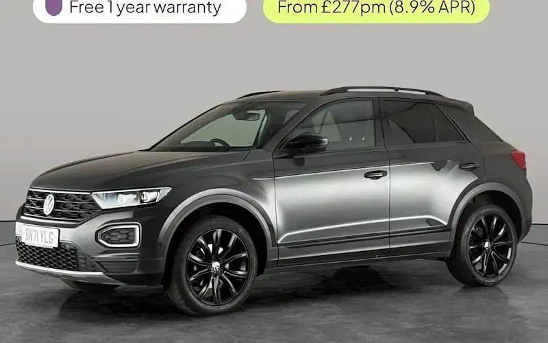 Used VW T-Roc Black Edition 150 HP (110 kW) 2021 SUV