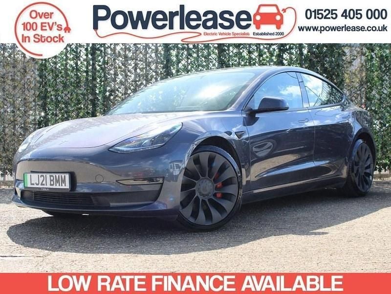 Grey Used 2021 Tesla Model 3 Performance Sedan | £19,979 (Good price) - Image 1/4