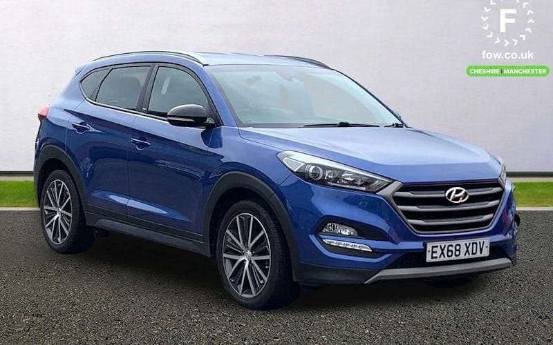 Used Hyundai Tucson GO! 141 HP (103 kW) 2018 Blue SUV