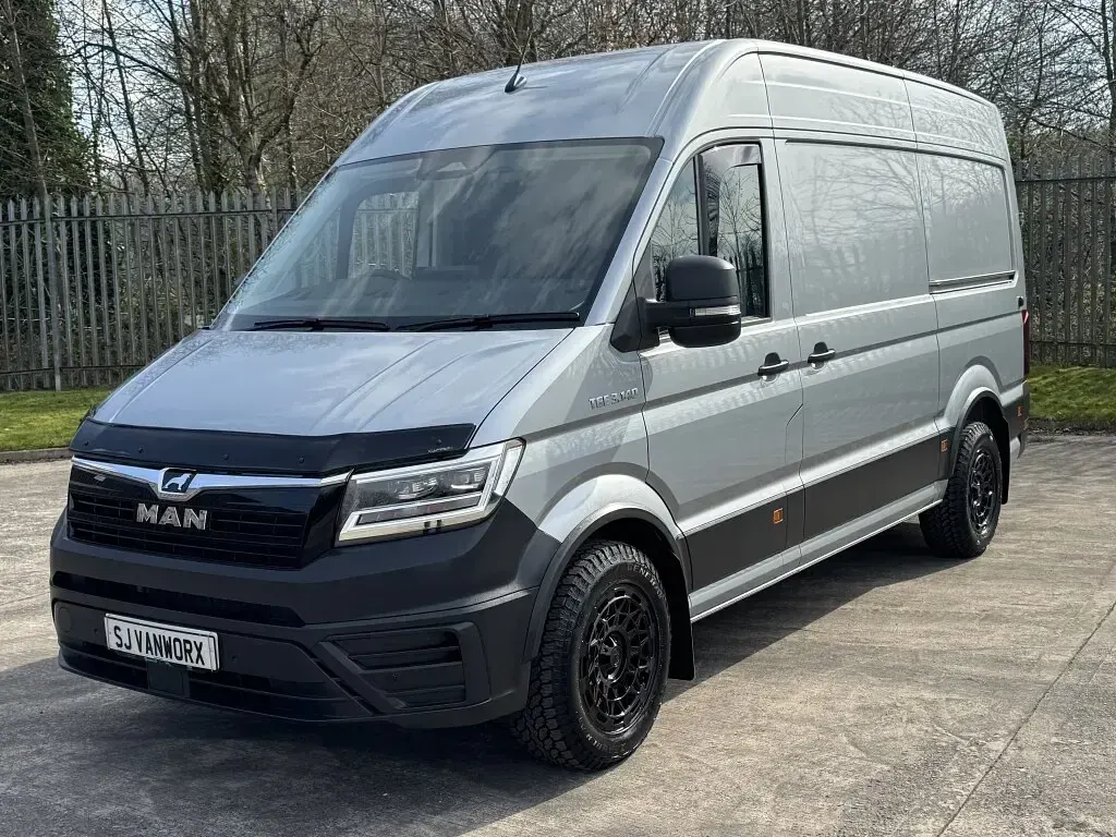 New MAN TGE 2026 Silver Van