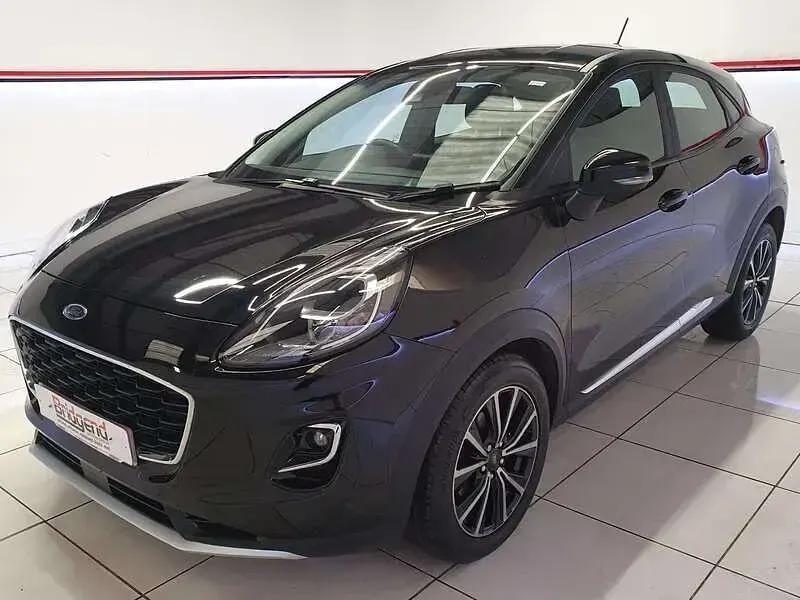 Used Ford Puma Titanium 125 HP (91 kW) 2022 Black Hatchback