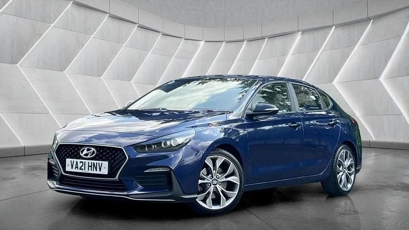 Blue Used 2021 Hyundai i30 N Line Hatchback | £14,750 (Fair price) - Image 1/4