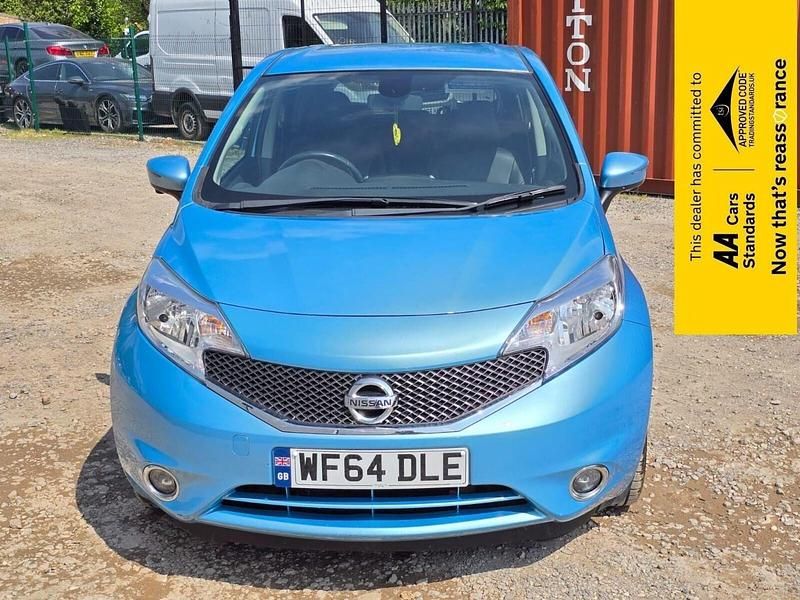 Used Nissan Note S 98 HP (72 kW) 2014 Blue MPV
