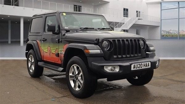 Black Used 2020 Jeep Wrangler Sahara SUV | £30,949 - Image 1/1