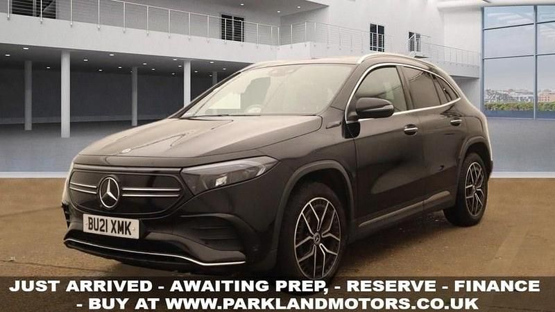 Black Used 2021 Mercedes EQA250 AMG line SUV | £17,995 (Fair price) - Image 1/3