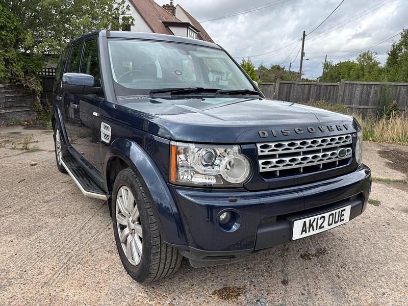 Blue Used 2012 Land Rover Discovery 4 HSE SUV | £4,250 - Image 1/4