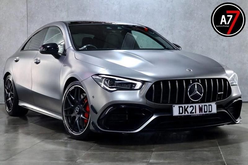 Grey Used 2021 Mercedes CLA45 AMG AMG Coupe | £40,990 (Fair price) - Image 1/4