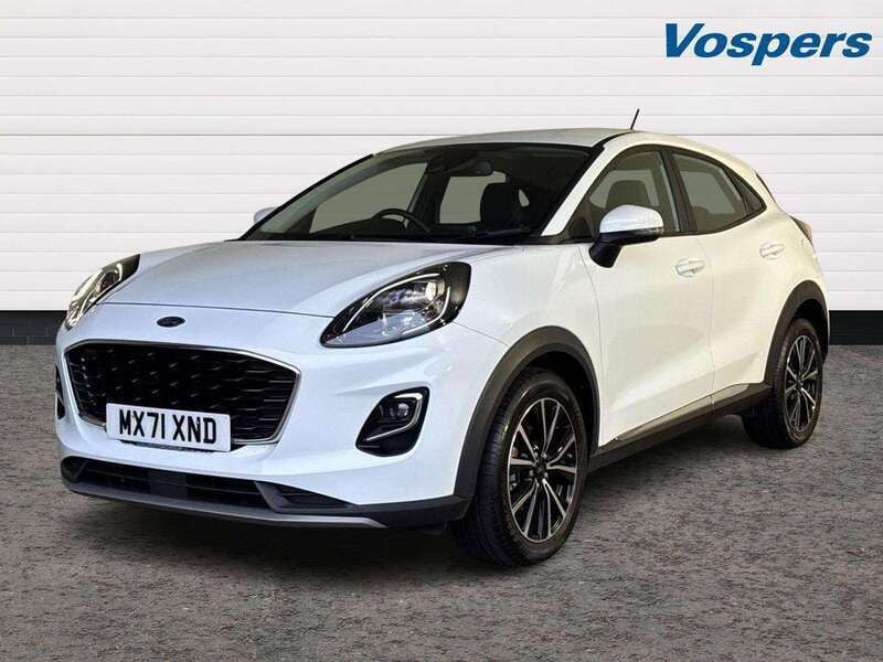 Used Ford Puma Titanium 125 HP (91 kW) 2021 White SUV