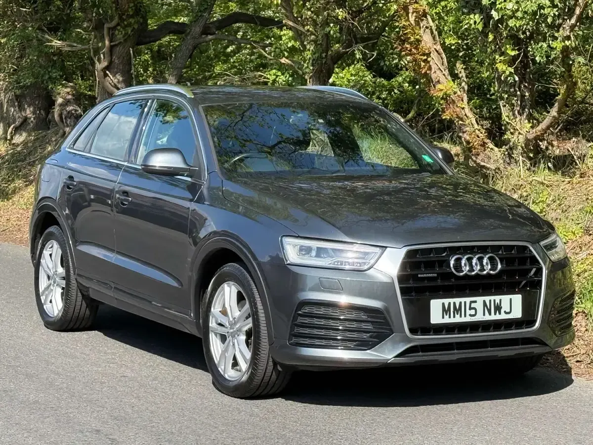 Used Audi Q3 S-Line 150 HP (110 kW) 2015 Grey SUV