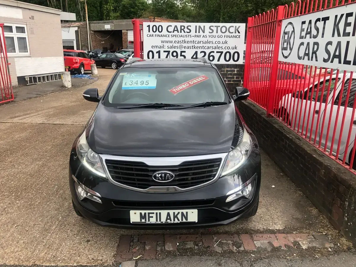 Used Kia Sportage 115 HP (84 kW) 2011 Black SUV