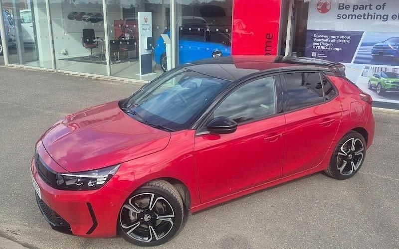 Used Vauxhall Corsa Ultimate 101 HP (74 kW) 2025 Red Hatchback