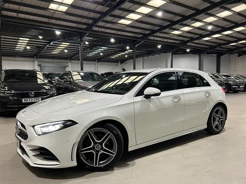 White Used 2018 Mercedes A200 AMG Line Premium Hatchback | £11,330 (Good price) - Image 1/4
