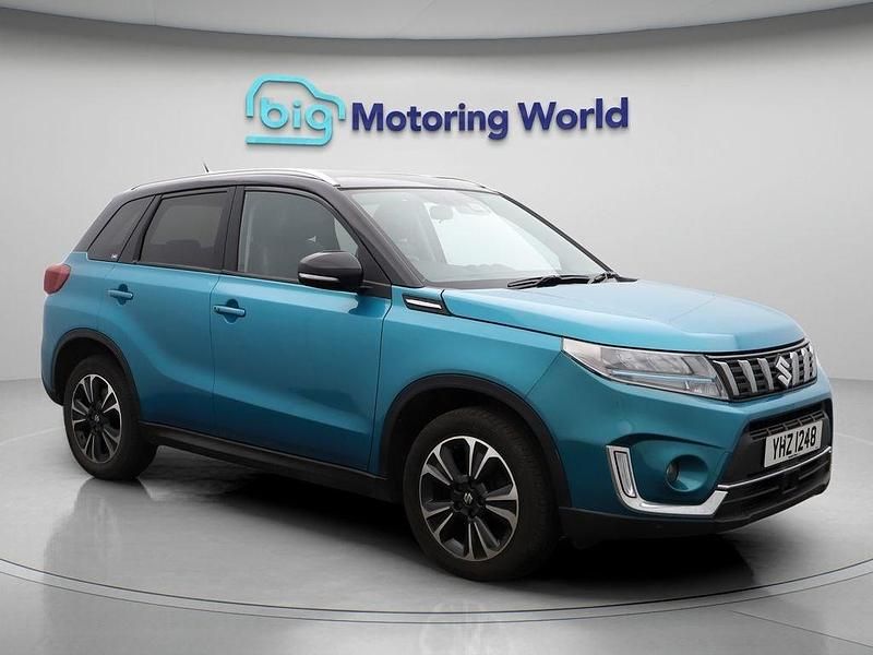Turquoise Used 2021 Suzuki Vitara SZ5 Hatchback | £12,568 (Super price) - Image 1/4