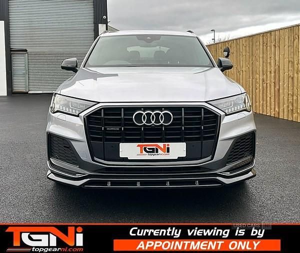 Used Audi Q7 Black Edition 286 HP (210 kW) 2020 Silver SUV