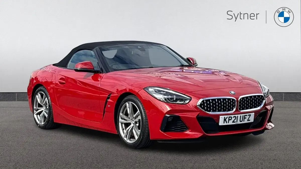 Used BMW Z4 M Sport 194 HP (142 kW) 2021 Red Cabriolet