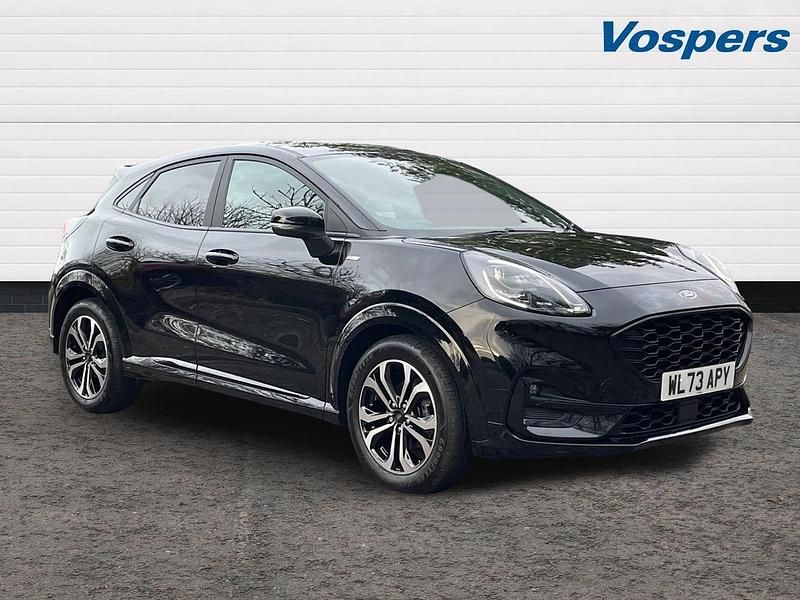 Black Used 2023 Ford Puma ST-Line SUV | £14,990 (Good price) - Image 1/3