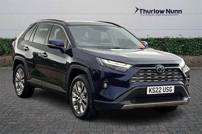 Used Toyota RAV4 Hybrid 218 HP (160 kW) 2022 Blue SUV