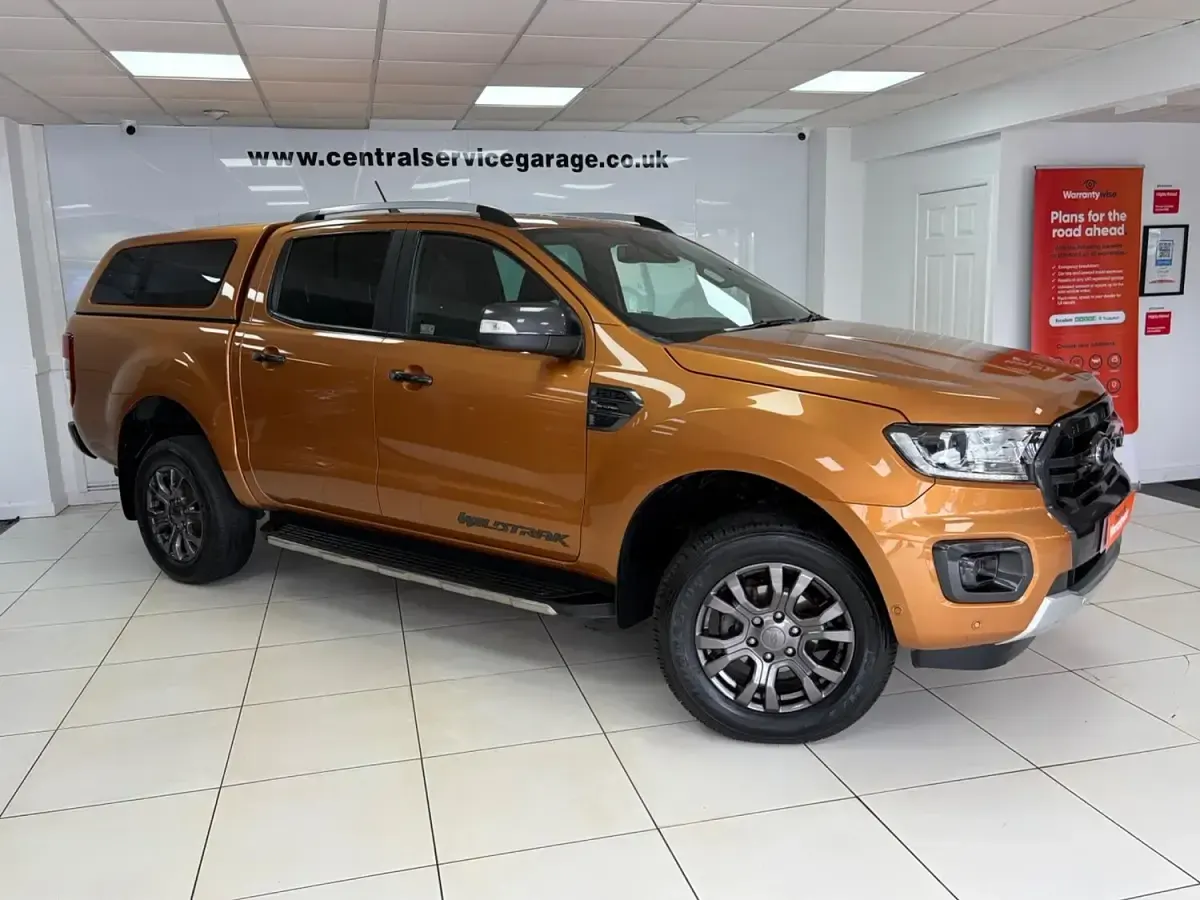 Used Ford Ranger Wildtrack 210 HP (154 kW) 2022 Orange Pickup