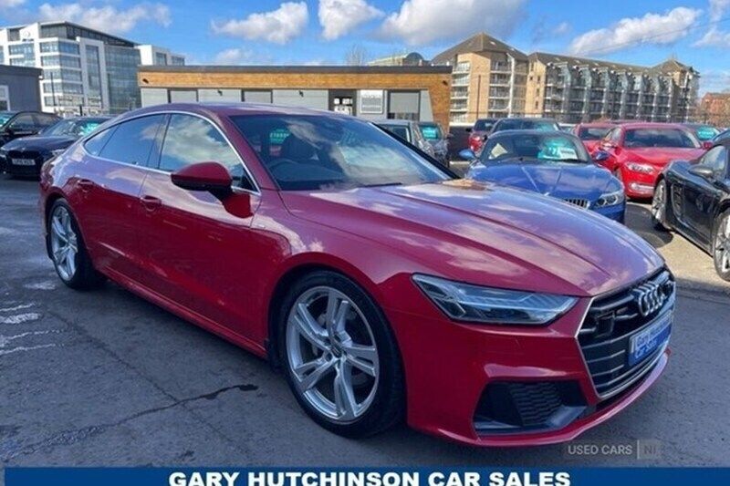 Red Used 2018 Audi A7 Sportback S-Line Hatchback | £22,950 (Expensive) - Image 1/1