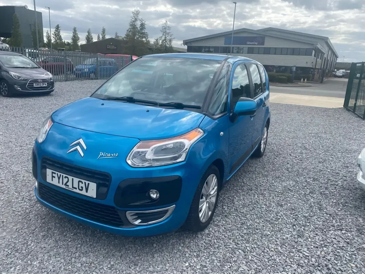 Begagnad Citroën C3 Picasso VTR Sport 2012 Blå Minibuss