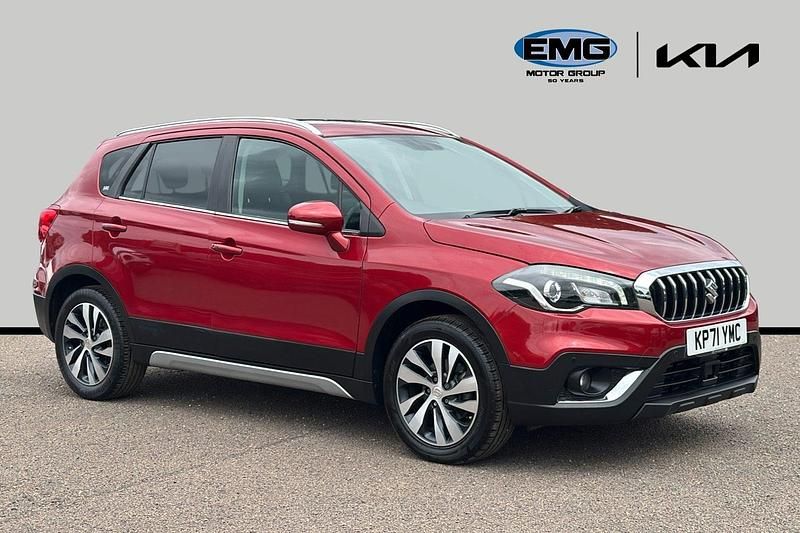 Red Used 2021 Suzuki SX4 S-Cross SZ5 SUV | £13,295 (Fair price) - Image 1/3