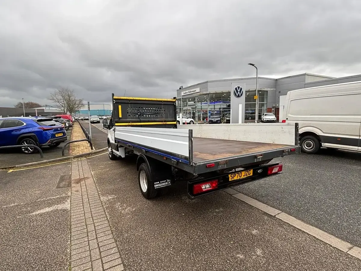 Used Ford Transit 130 HP (95 kW) 2020 White Cabriolet