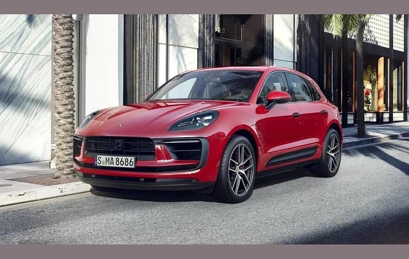 Red Used 2022 Porsche Macan S Chrono SUV | £59,995 (Good price) - Image 1/4