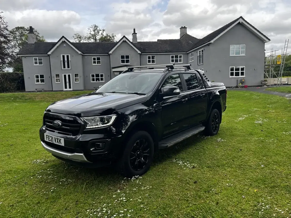 Używany Ford Ranger Wildtrack 2021 Czarny Pickup