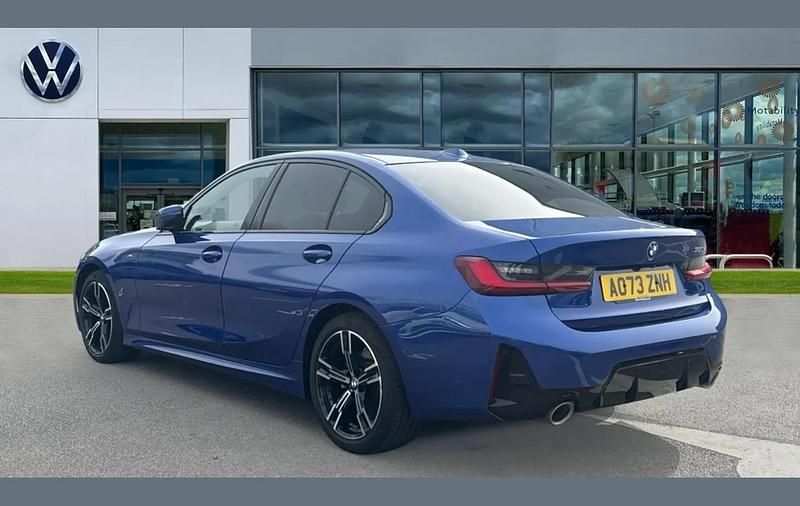 Used BMW 320 M Sport 184 HP (135 kW) 2023 Blue Sedan