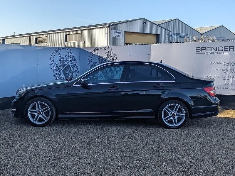 Used Mercedes C250 AMG 2013 Black Sedan