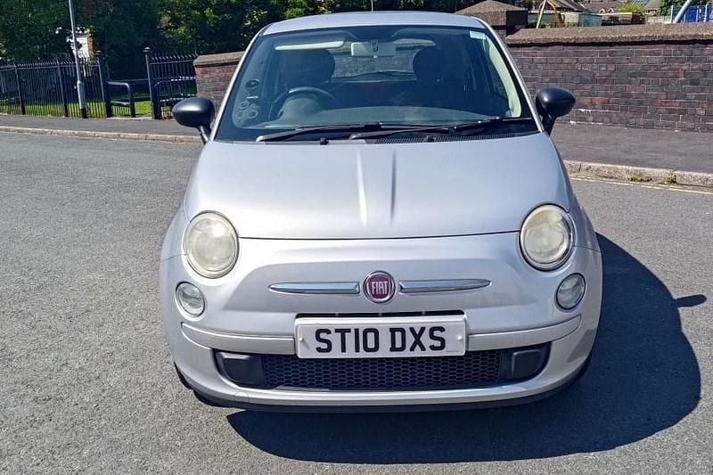 Used Fiat 500 Pop 69 HP (50 kW) 2010 Silver Hatchback