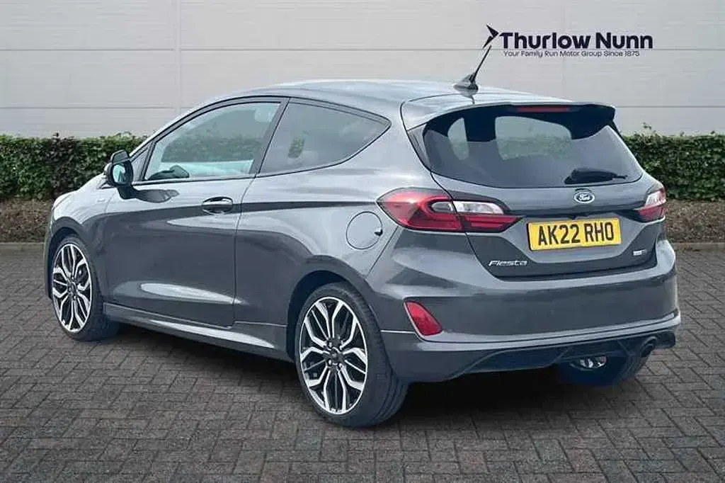 Used Ford Fiesta ST-Line 125 HP (91 kW) 2022 Grey Hatchback